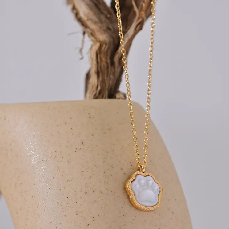 Paw Pendant Necklace Yiwu Jinyou VIMI