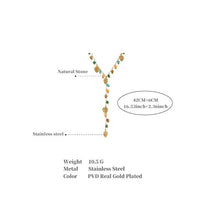 Aventurine & Agate Necklace for Luck & Abundance  by Raw Spiritual