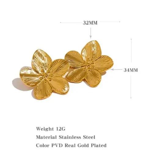 Daffodil Earrings  by Raw Spiritual