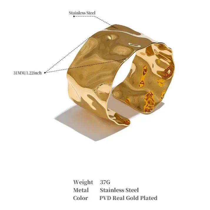 Diana Cuff Bracelet  by Raw Spiritual