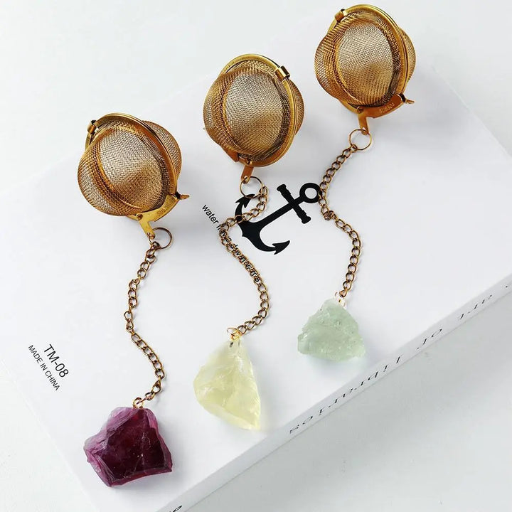 Tiger Eye Stainless Steel Tea Infuser / Strainer Yiwu Shanmei Jane