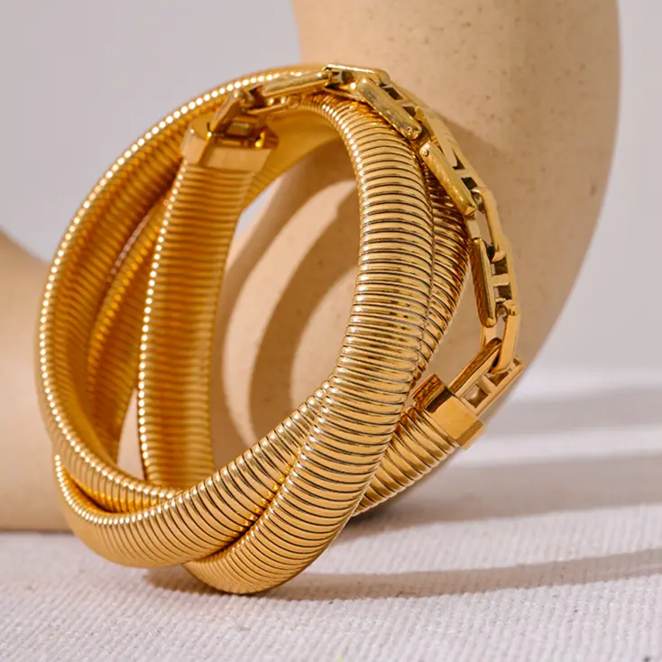 Silvia Strechable Bangle  by Raw Spiritual