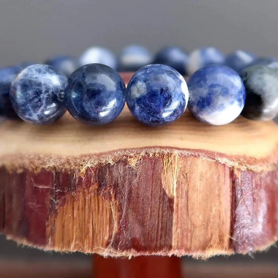 Sodalite Bracelet for Emotional Balance & Awareness Yiwu Shanmei Jane