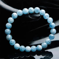 Aquamarine Bracelet for Courage & Communication Yiwu Shanmei Jane