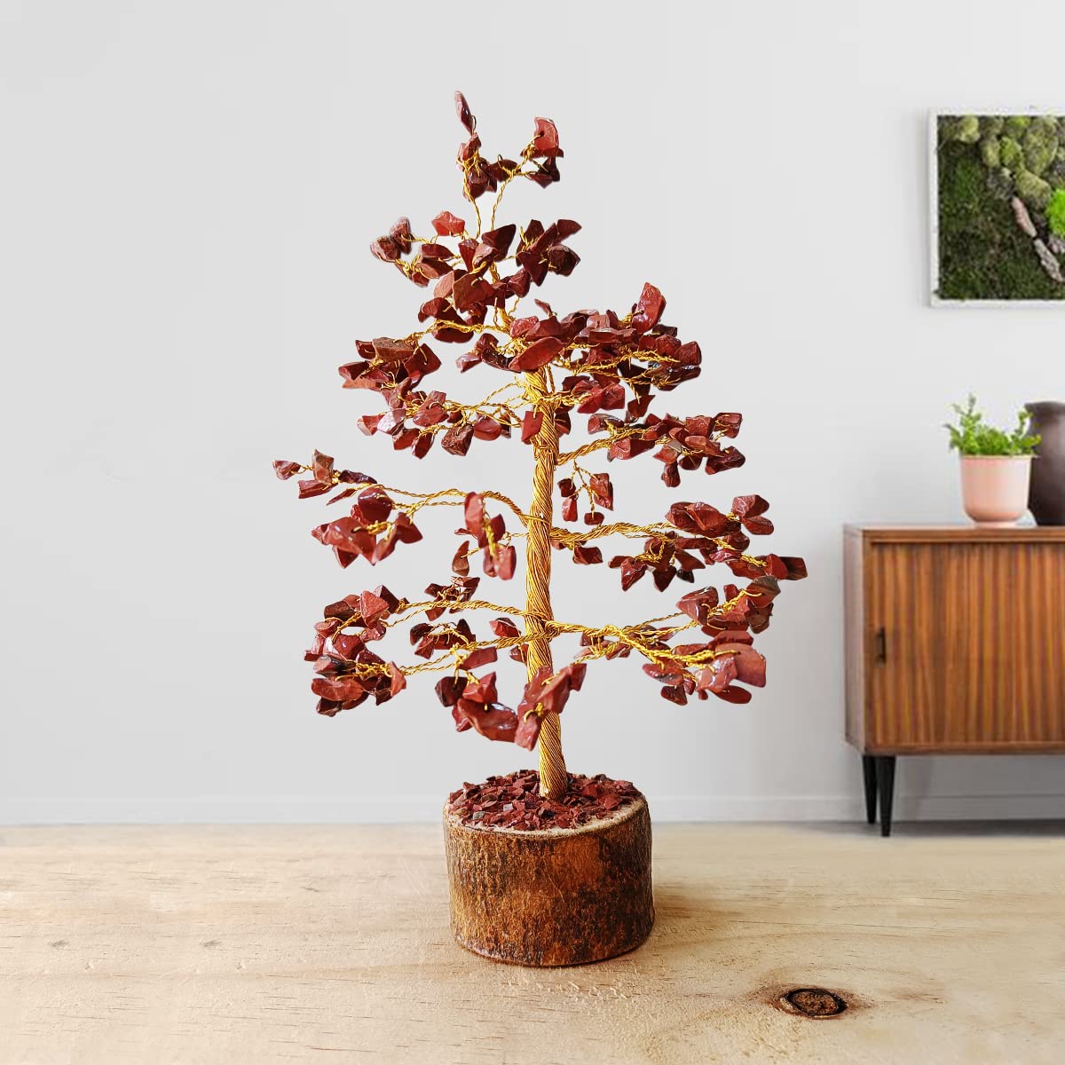 Red Jasper Tree for Strength & Stability