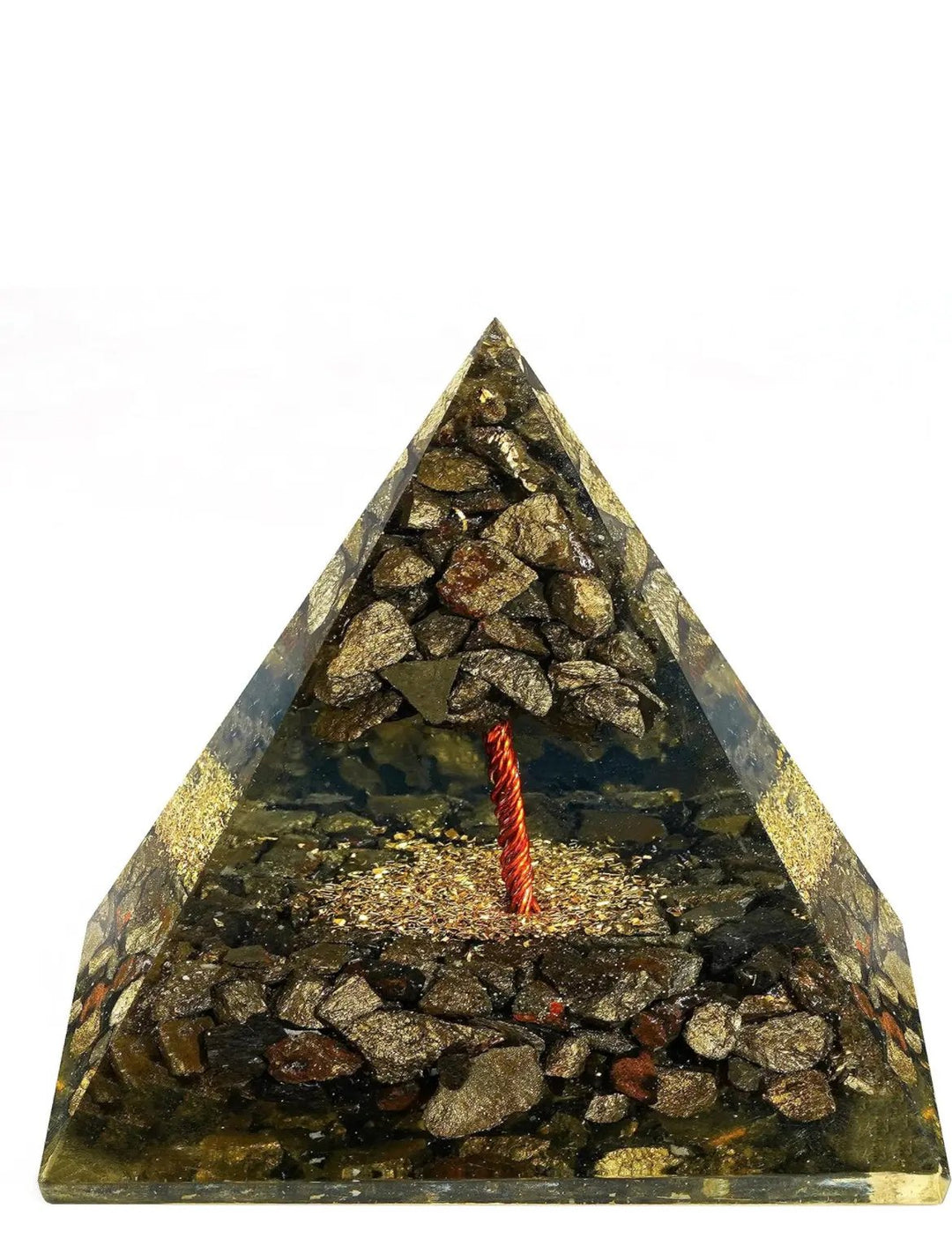 Pyrite Orgone tor Wealth & Prosperity  by Raw Spiritual