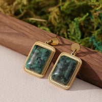 African Turquoise Earrings for Luck & Spiritual Growth Yiwu Landy Jewelry Summer WU