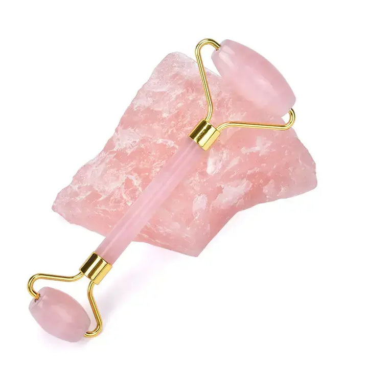 Rose Quartz Gua Sha Face Massager Roller Yiwu Shanmei Jane