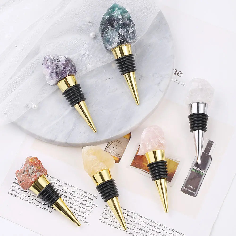 Rose Quartz Wine Stopper Yiwu Shanmei Jane