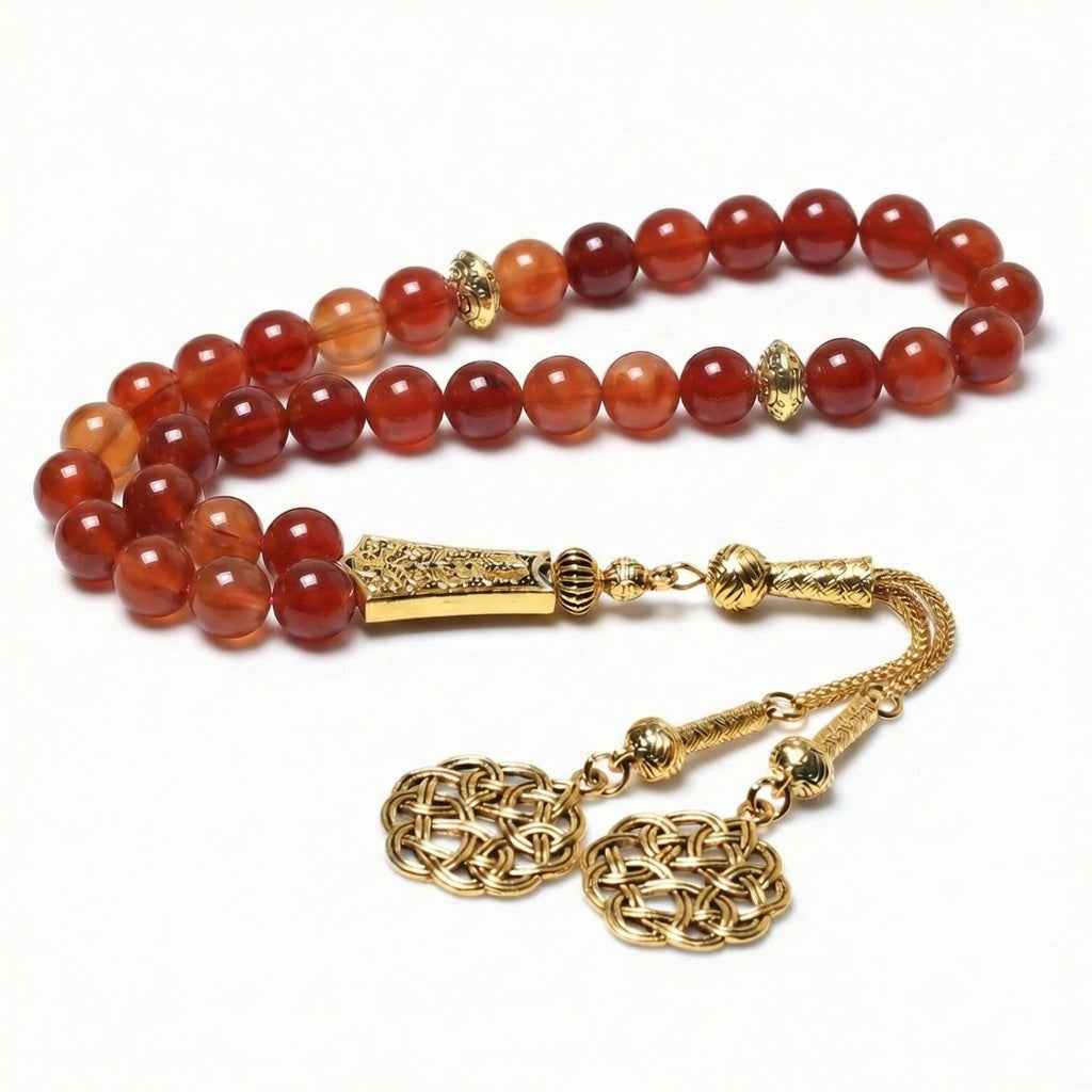 Red Carnelian Misbaha