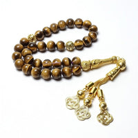 Tiger's Eye Misbah in Golden Imam