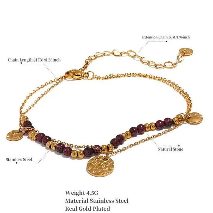 Garnet Bracelet Anklet for Passion & creativity Yiwu Jinyou VIMI