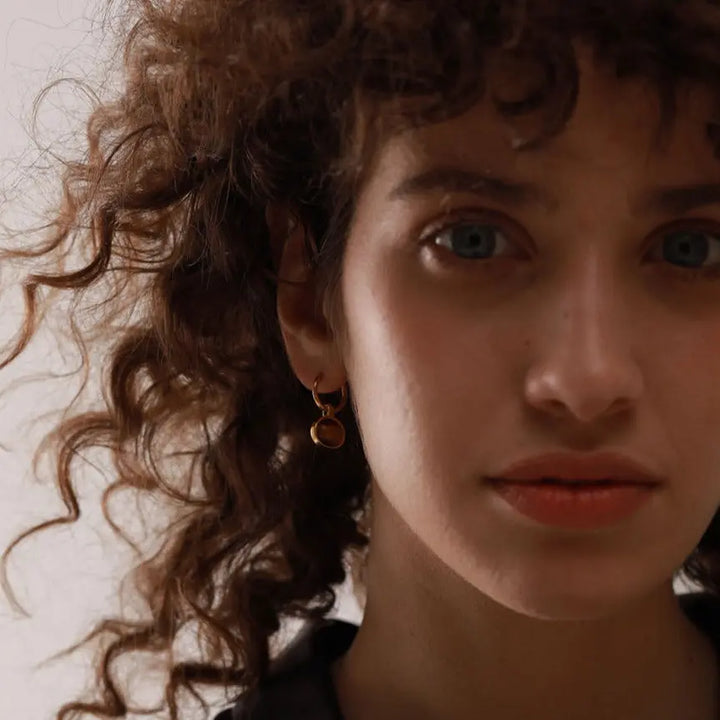 Tiger Eye Earrings for Protection & Confidence Yiwu Jinyou VIMI