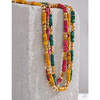 Red Emperor Stone Necklace for Strength & Protection Yiwu Jinyou VIMI