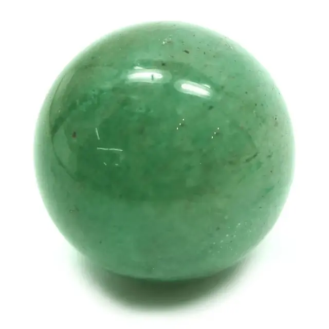 Aventurine Sphere for Prosperity - Raw Spiritual