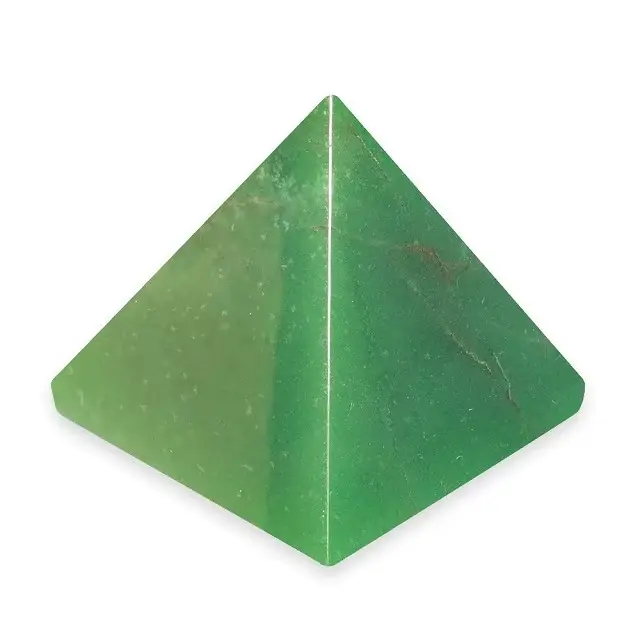 Aventurine Pyramid for Prosperity - Raw Spiritual