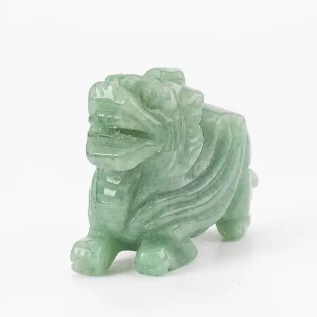 Aventurine Pixiu for Prosperity & Luck - Raw Spiritual