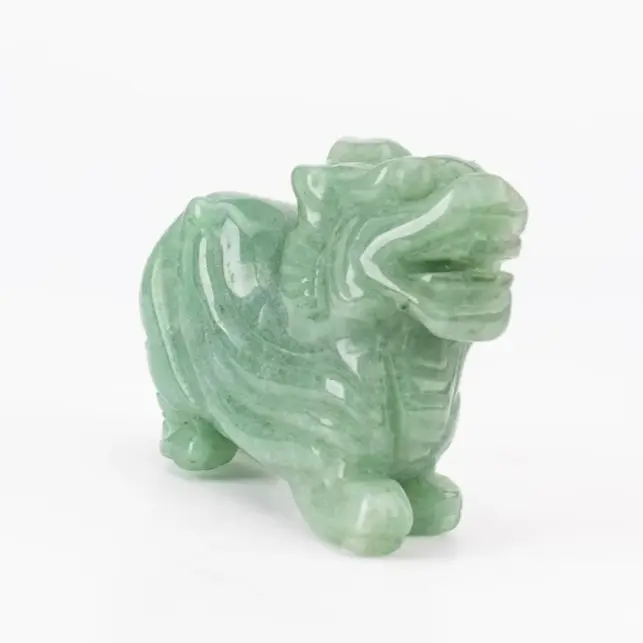 Aventurine Pixiu for Prosperity & Luck - Raw Spiritual