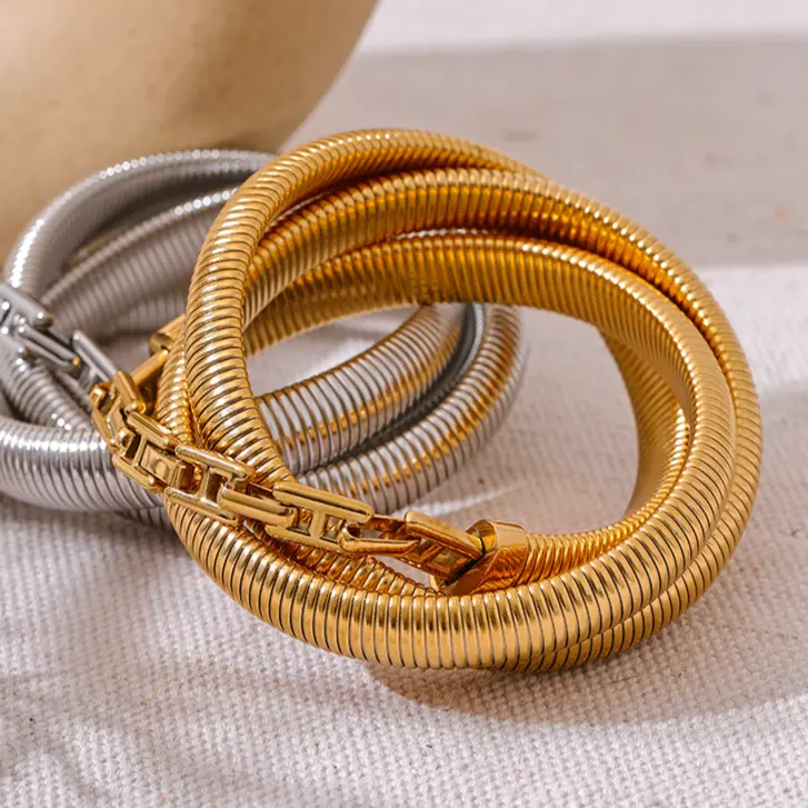 Silvia Strechable Bangle  by Raw Spiritual