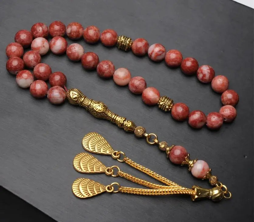 Red Veins Stone Misbaha 33 Beads Yiwu Chenhan Yolanda