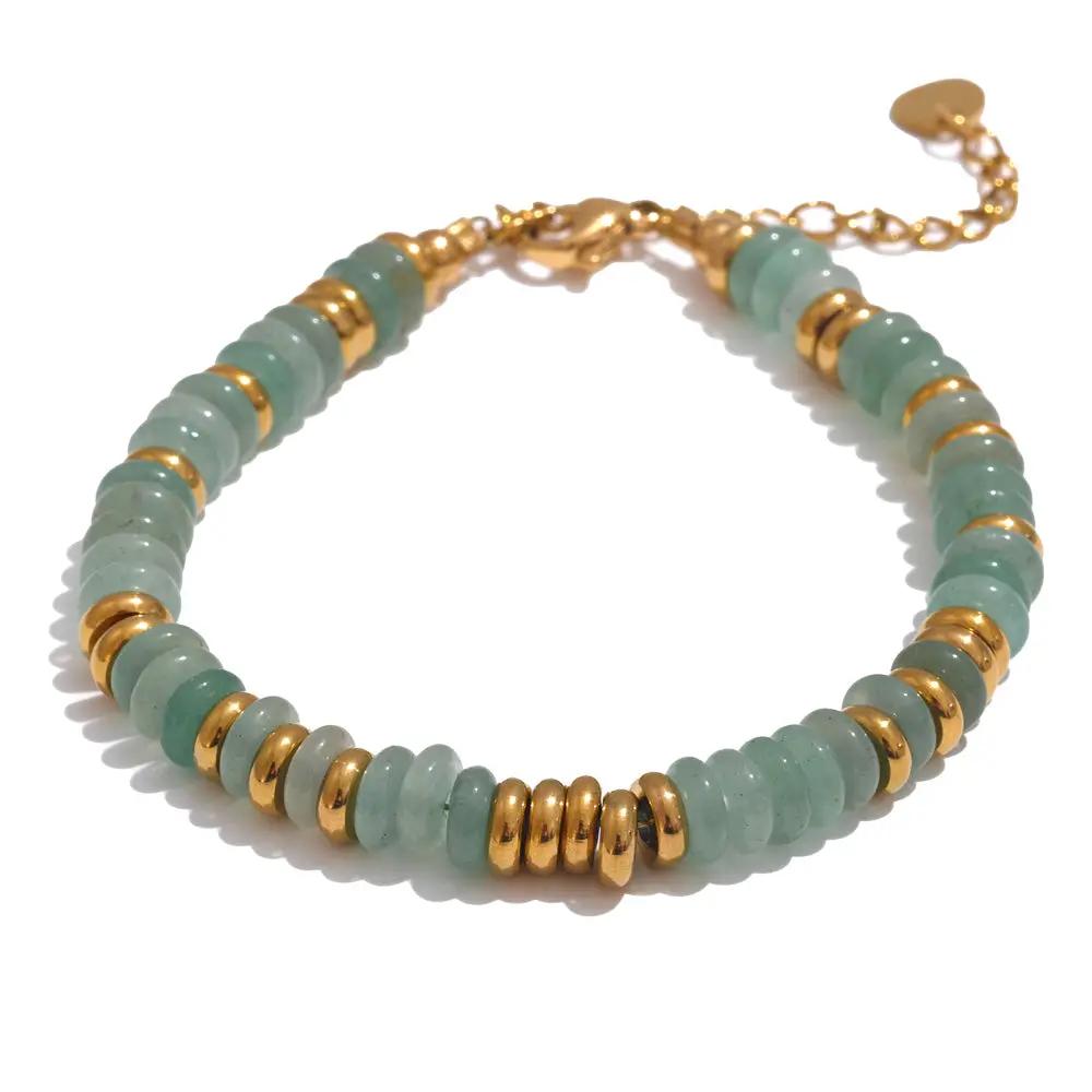 Aventurine Bracelet for Abundance & Luck  by Raw Spiritual
