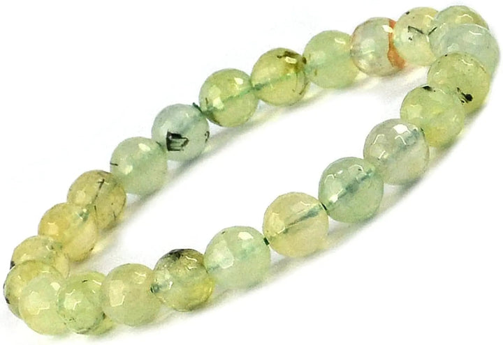 Prehnite Bracelet for Emotional healing  by Raw Spiritual