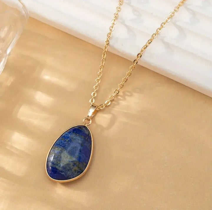 Lapis Lazuli Pendant for Wisdom & Communication  by Raw Spiritual