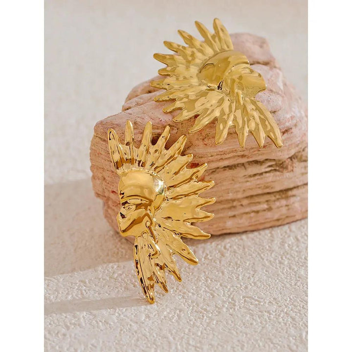 Pharaoh Egyptian Earrings  by Raw Spiritual