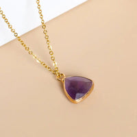 Amethyst Pendant Necklace for Healing & Spiritual Growth Yiwu Shanmei Jane