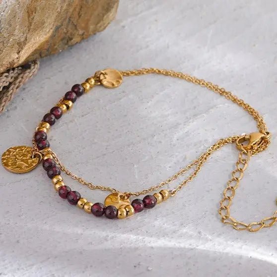 Garnet Bracelet Anklet for Passion & creativity Yiwu Jinyou VIMI