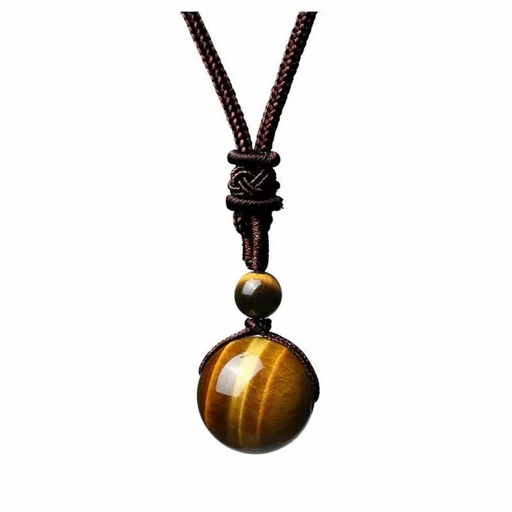 Tiger Eye  Pendant Necklace for Protection Yiwu Shanmei Jane
