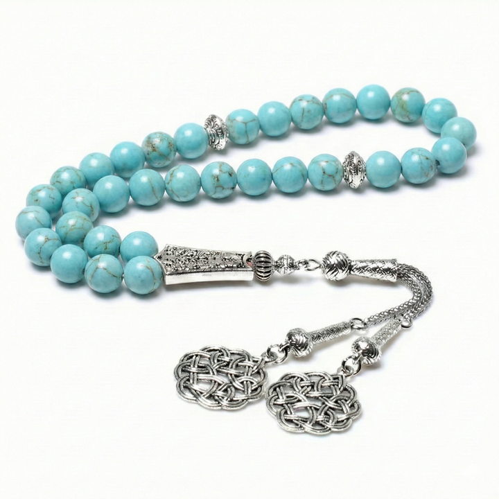 Turquoise Misbaha - Raw Spiritual UAE