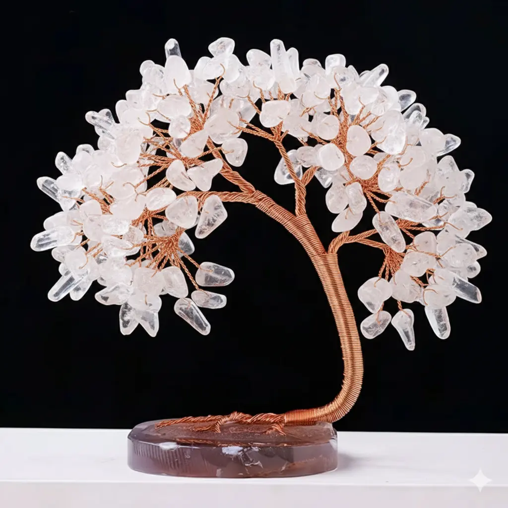 Clear Quartz Tree for Clarity  by Raw Spiritual