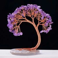Amethyst Crystal Tree for Well-being - Raw Spiritual