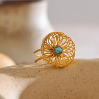 Turquoise Ring for Growth - Raw Spiritual