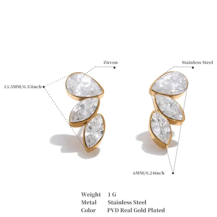 Paola Earrings - Raw Spiritual