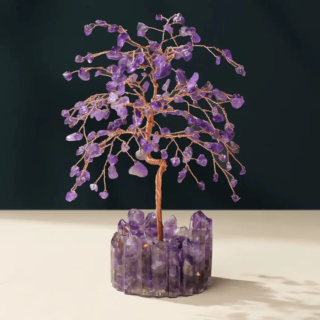 Amethyst Tree for Healing - Raw Spiritual