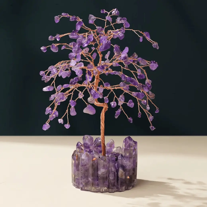 Amethyst Tree for Healing - Raw Spiritual