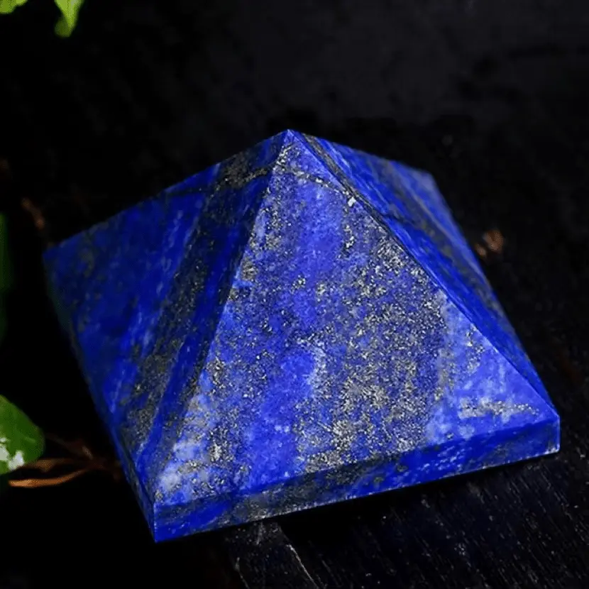 Lapis Lazuli Pyramid for Wisdom - Raw Spiritual