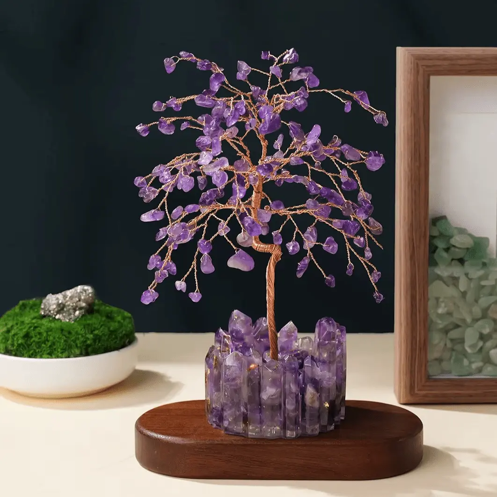 Amethyst Tree for Healing - Raw Spiritual