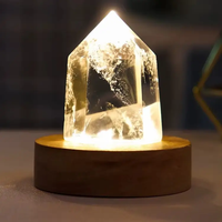 Clear Quartz Lamp - Raw Spiritual