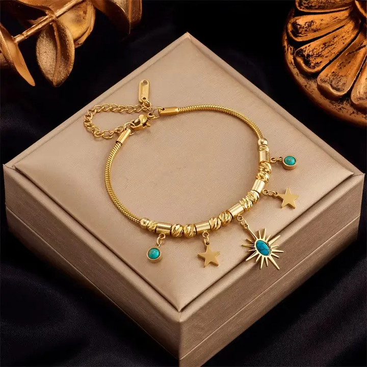 Turquoise Bracelet for Protection - Raw Spiritual