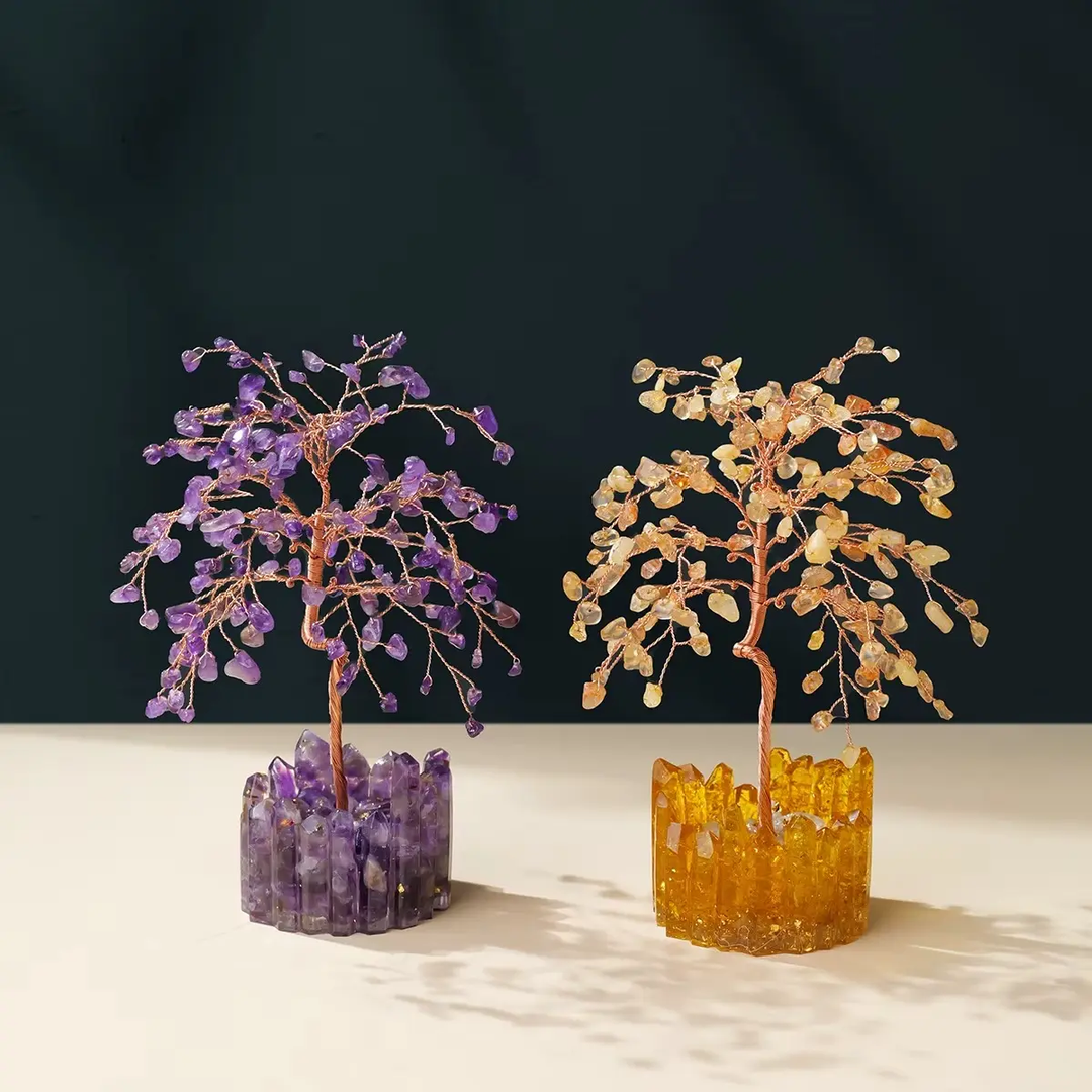 Citrine Tree for Abundance - Raw Spiritual