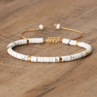 Howlite Braided Bracelet for Mindfulness - Raw Spiritual