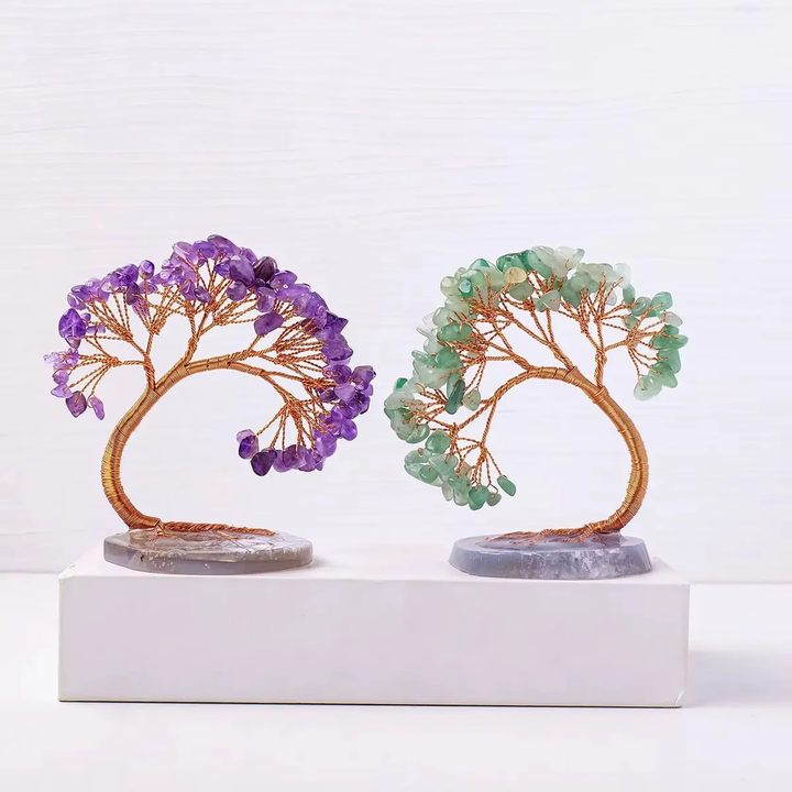 Aventurine Tree for Prosperity - Raw Spiritual