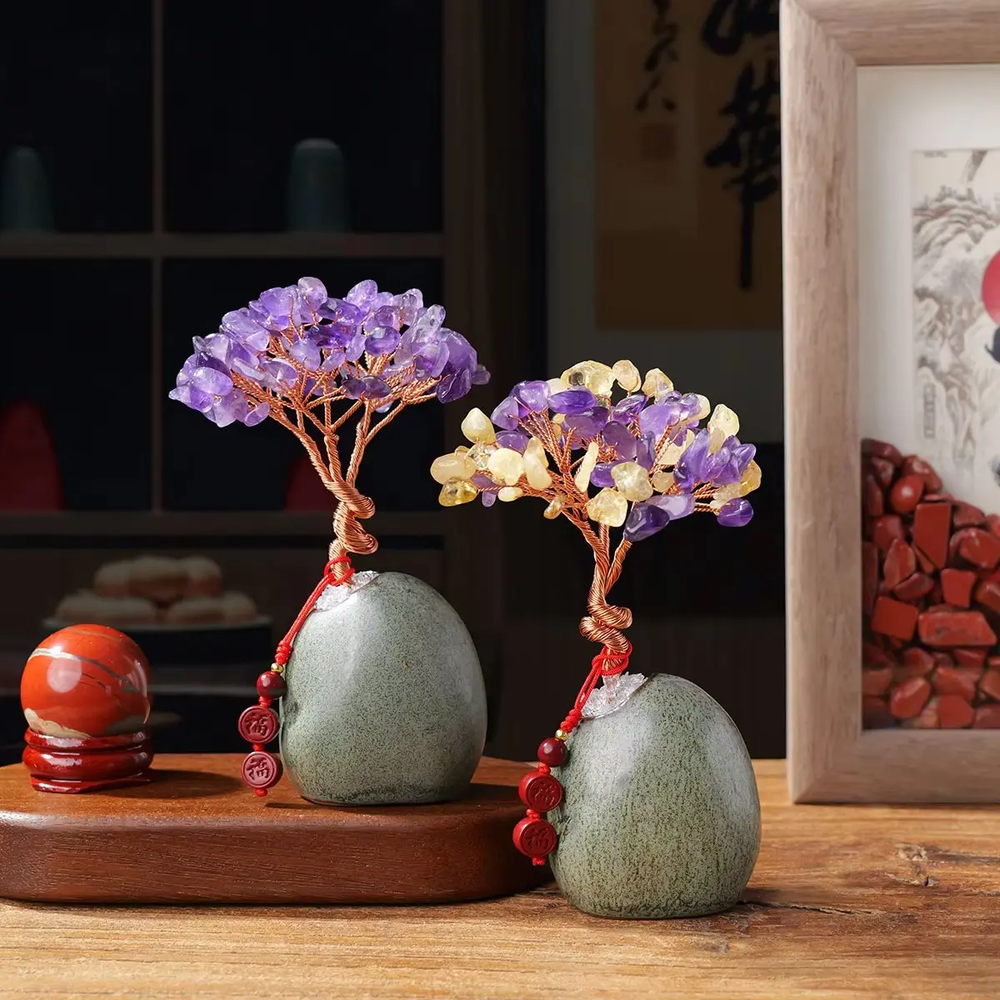 Amethyst Crystal Tree for Spiritual Growth  by Raw Spiritual