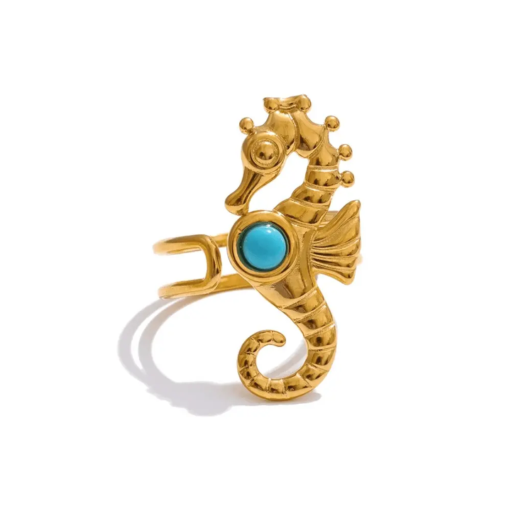 Turquoise Ring for Luck - Raw Spiritual