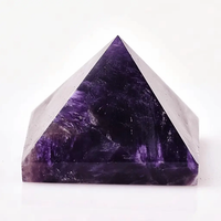Amethyst Pyramid for Well-being - Raw Spiritual