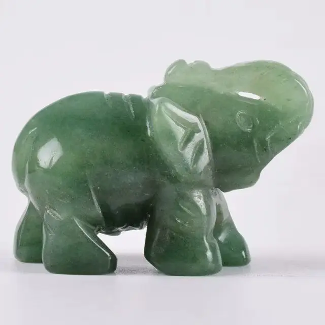 Aventurine Elephant for Opportunity & Luck - Raw Spiritual