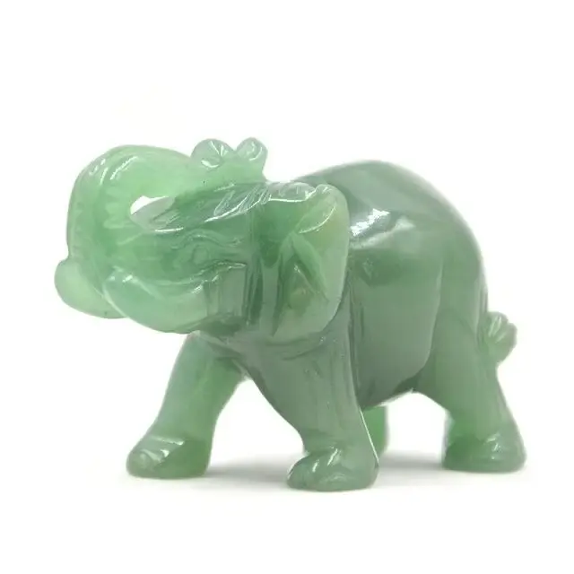 Aventurine Elephant for Opportunity & Luck - Raw Spiritual